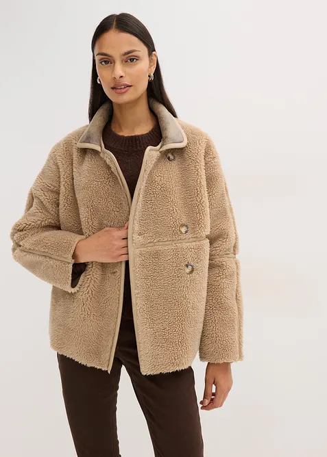 Giacca teddy, bonprix