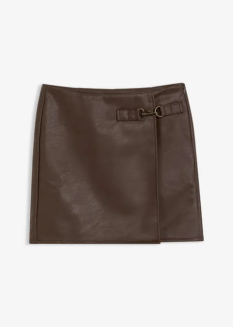 Gonna in similpelle, bonprix