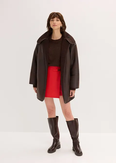 Gonna in similpelle, bonprix