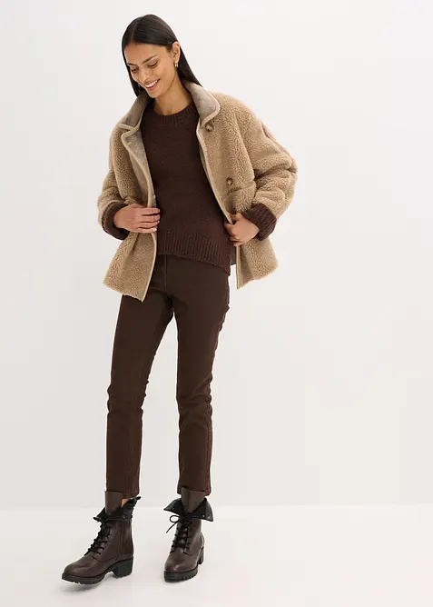 Giacca teddy, bonprix