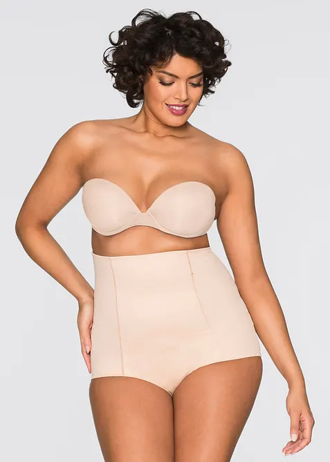 Slip contenitivo a vita alta con effetto modellante forte, bonprix