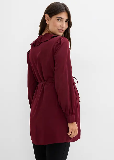 Blusa prémaman in morbido satin, bonprix