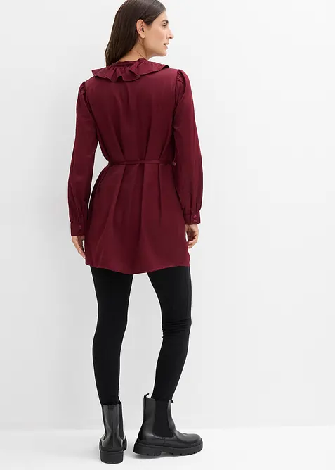 Blusa pr&eacute;maman in morbido satin, bonprix