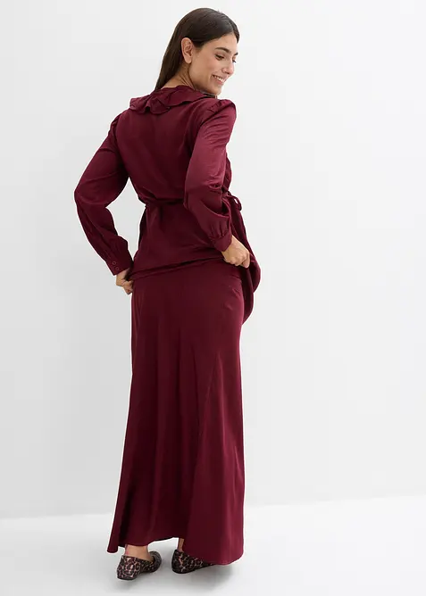 Gonna prémaman in satin, bonprix