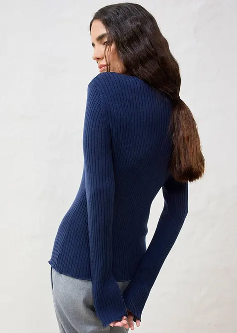 Maglione in finissima lana merino, bonprix