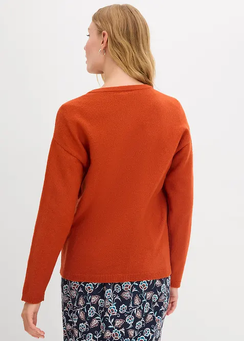 Cardigan in filato fine, bonprix