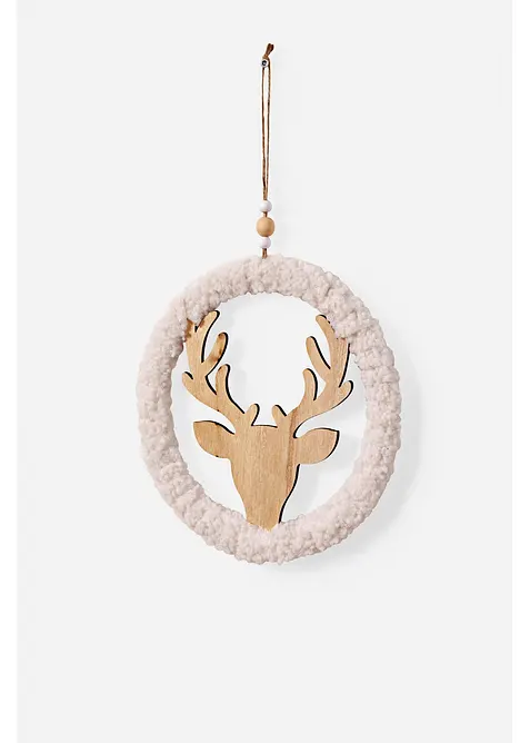 Ghirlanda decorativa da appendere con testa di alce, bonprix