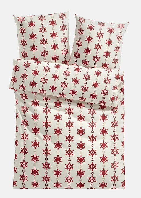 Biancheria da letto con fiocchi di neve, bonprix