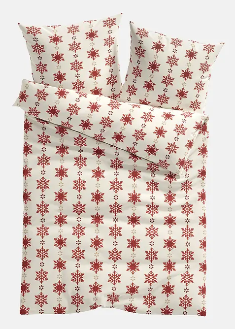 Biancheria da letto con fiocchi di neve, bonprix