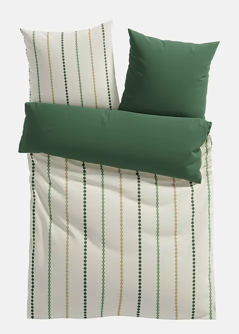Biancheria da letto double-face a righe, bonprix