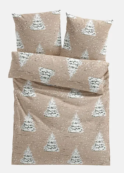 Biancheria da letto con abeti, bonprix