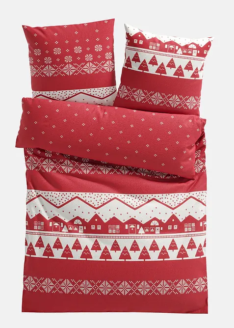 Biancheria da letto con paesaggio invernale, bonprix