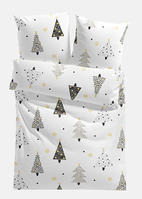 Biancheria da letto con abeti, bonprix