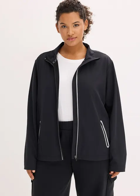 Giacca tecnica leggera con dettagli riflettenti, bonprix