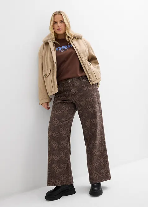 T-shirt oversize in puro cotone biologico, bonprix