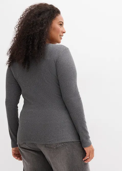 Maglietta termica a coste, bonprix