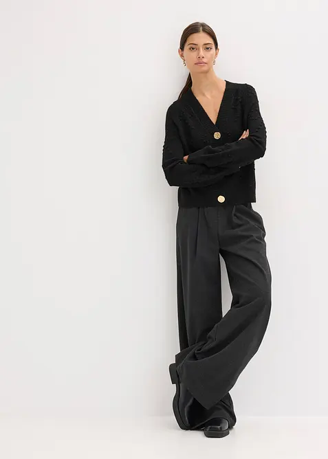 Cardigan testurizzato, bonprix