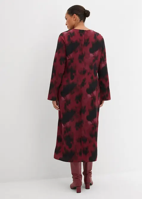 Abito midi in satin, bonprix