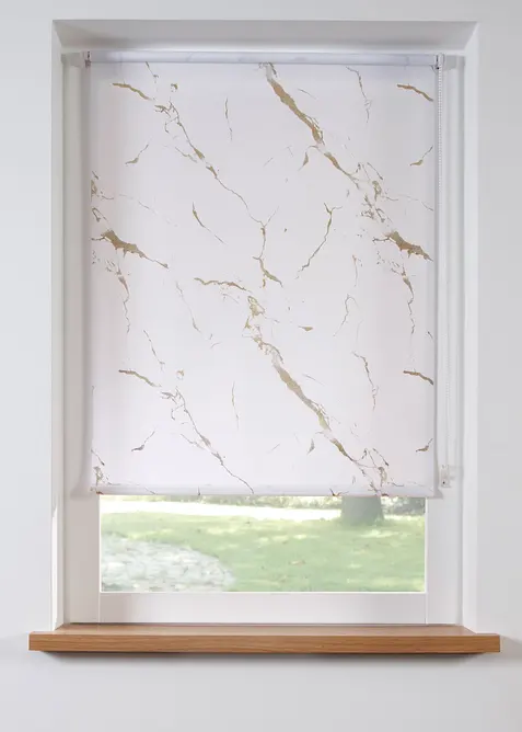 Tenda a rullo filtrante in fantasia lucida, bonprix