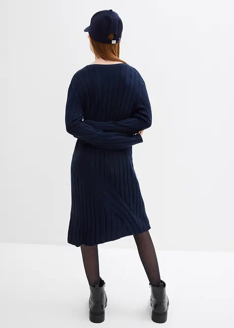 Abito in maglia di misto viscosa morbido, bonprix