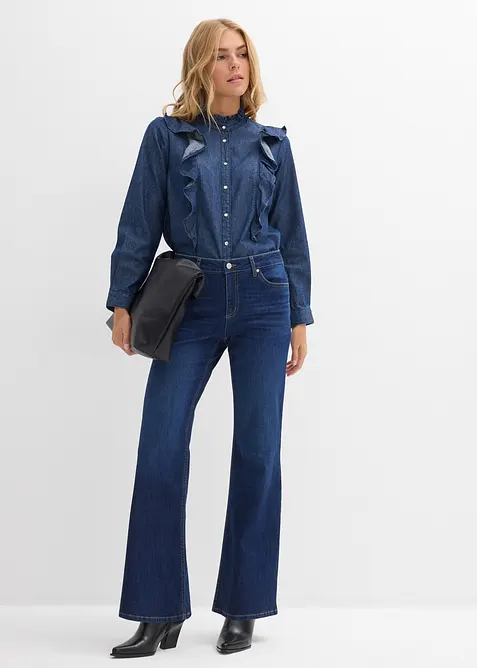 Jeans a zampa, bonprix