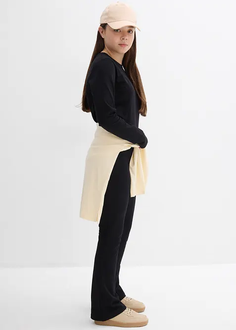 Maglia a maniche lunghe e pantaloni di jersey (set 2 pezzi), bonprix
