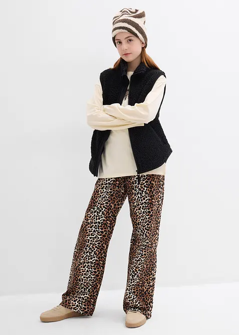 Gilet teddy, bonprix