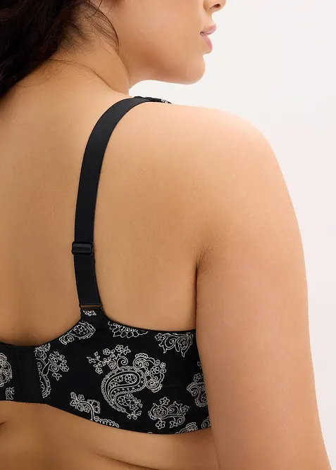 Reggiseno senza ferretto con cotone biologico (pacco da 3), bonprix