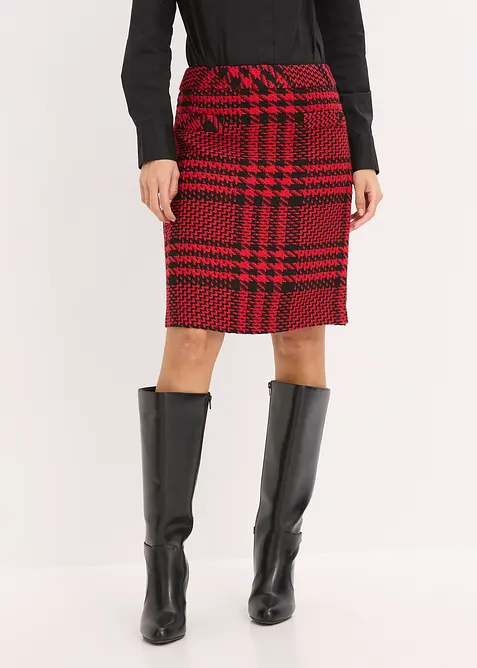 Gonna in bouclé morbido, bonprix