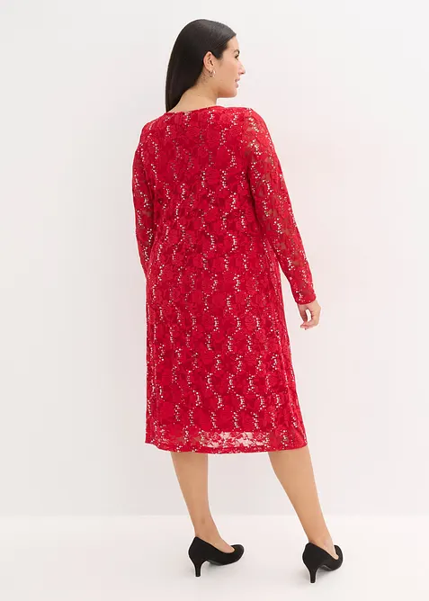 Abito con pizzo (set 2 pezzi), bonprix