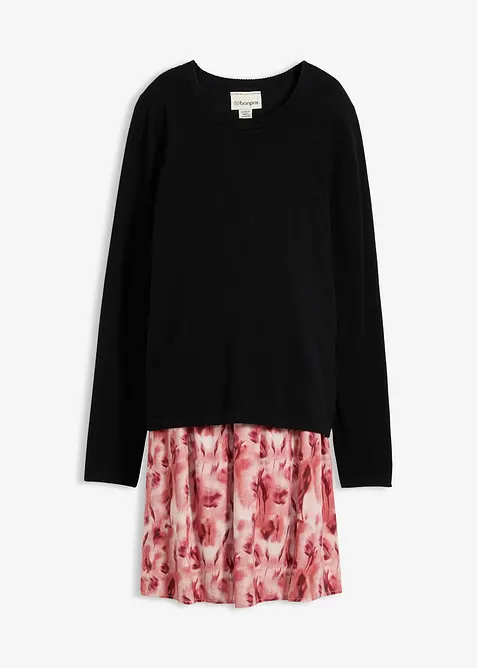 Abito prémaman / da allattamento in cotone e viscosa, bonprix