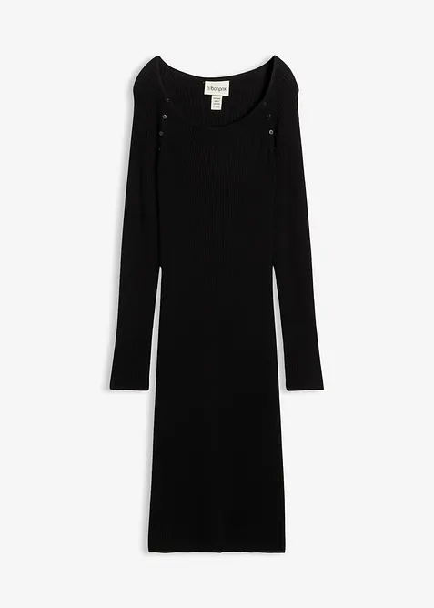 Abito prémaman / da allattamento in maglia, bonprix