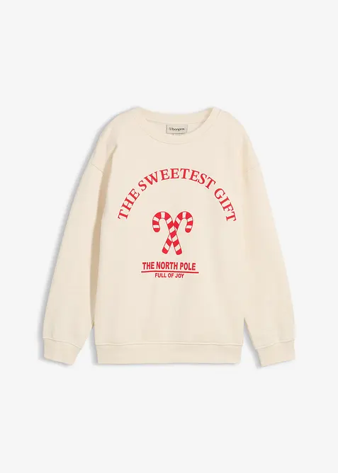 Felpa prémaman / da allattamento in morbido cotone biologico, bonprix