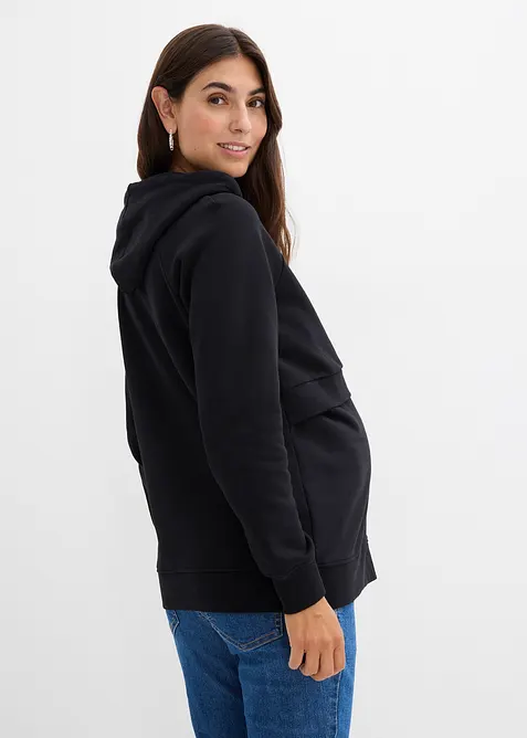 Felpa prémaman / da allattamento 2 in 1 in cotone biologico, bonprix