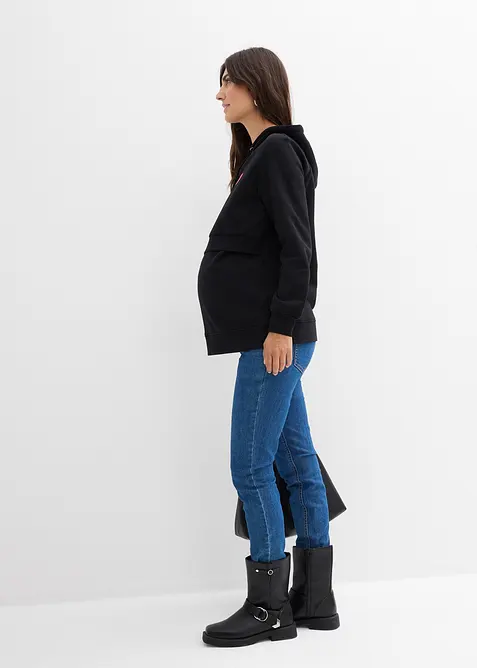 Felpa prémaman / da allattamento 2 in 1 in cotone biologico, bonprix