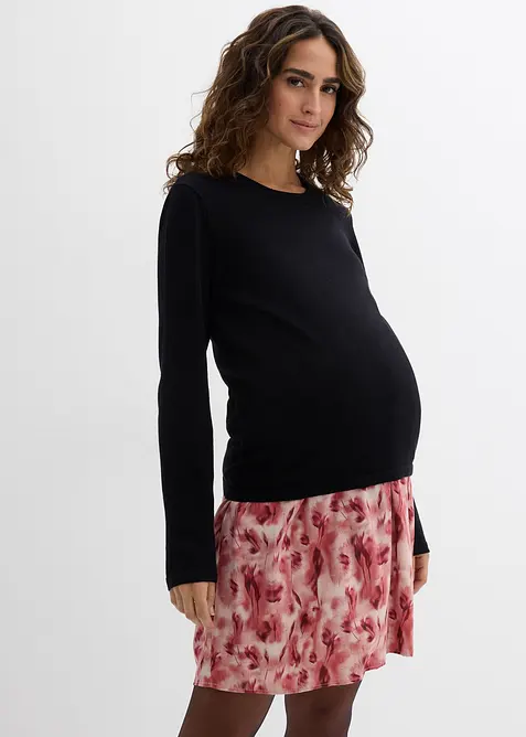 Abito prémaman / da allattamento in cotone e viscosa, bonprix