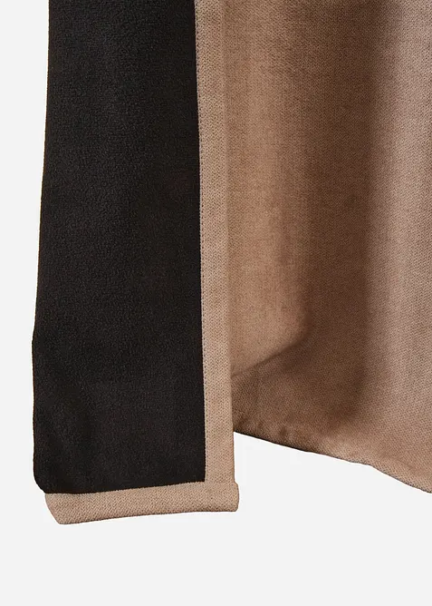 Tenda termica con retro il pile polare nero (pacco da 1), bonprix