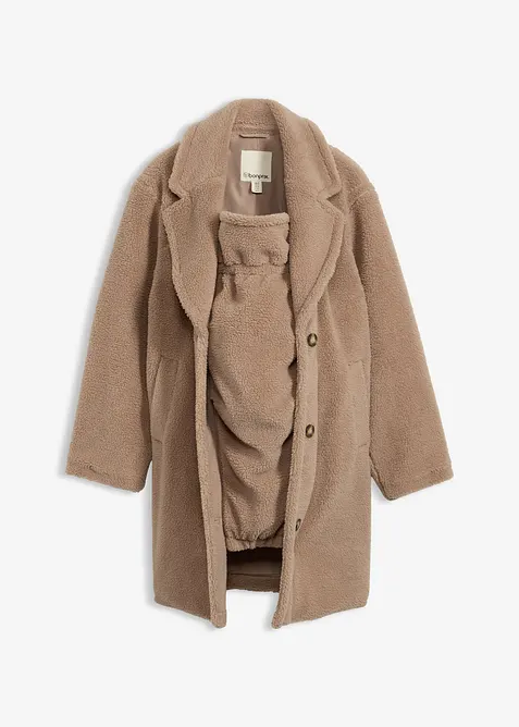 Cappotto prémaman 2 in 1 con inserto babywearing, bonprix