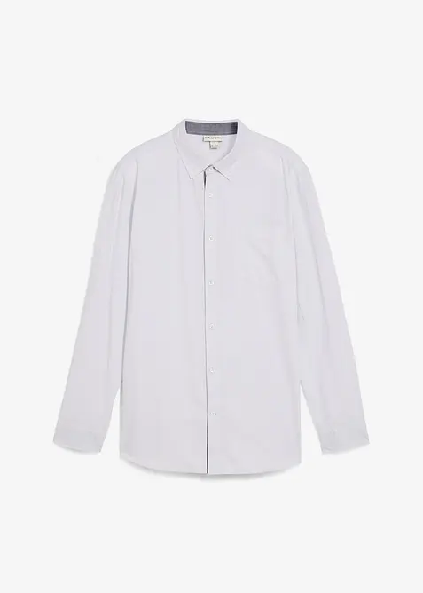 Camicia Oxford a maniche lunghe in puro cotone, bonprix