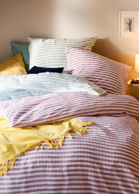 Biancheria da letto in seersucker, bonprix