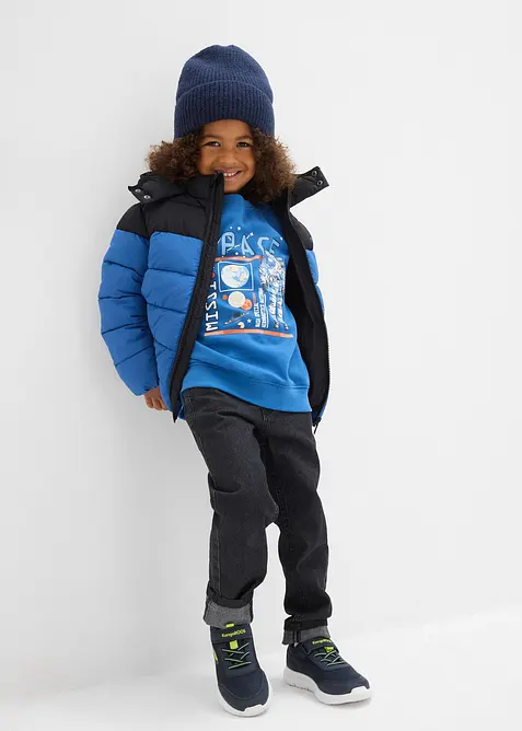 Giacca trapuntata invernale idrorepellente con calda imbottitura, bonprix