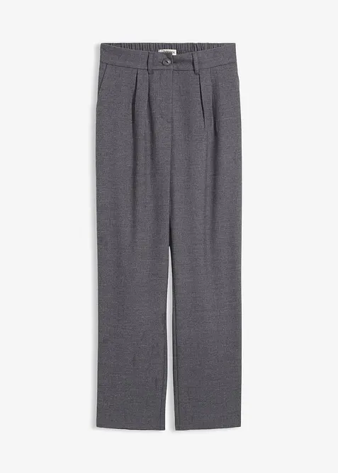 Pantaloni barrel in morbido misto viscosa, bonprix