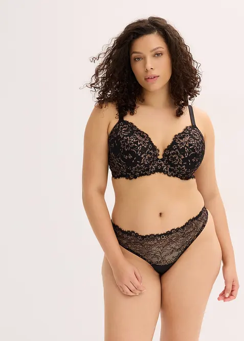 Perizoma con filato glitterato, bonprix