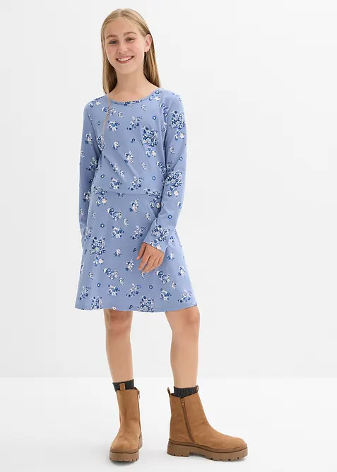 Abito in jersey di puro cotone biologico, bonprix