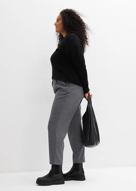 Pantaloni barrel in morbido misto viscosa, bonprix