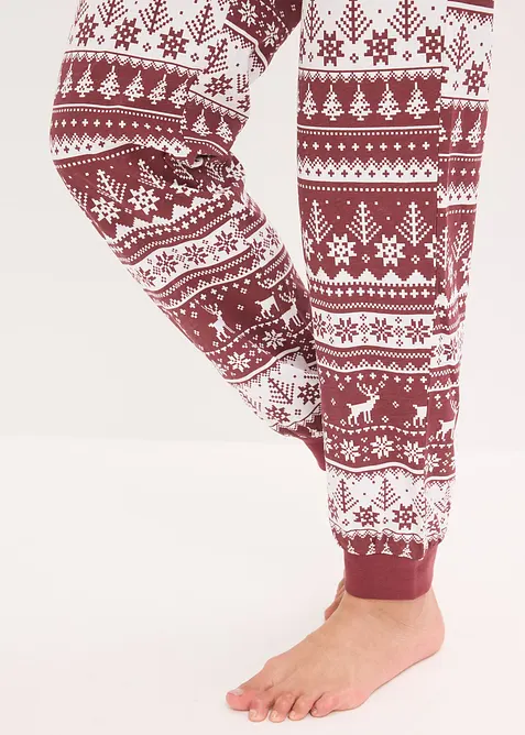 Pigiama in puro cotone biologico, bonprix