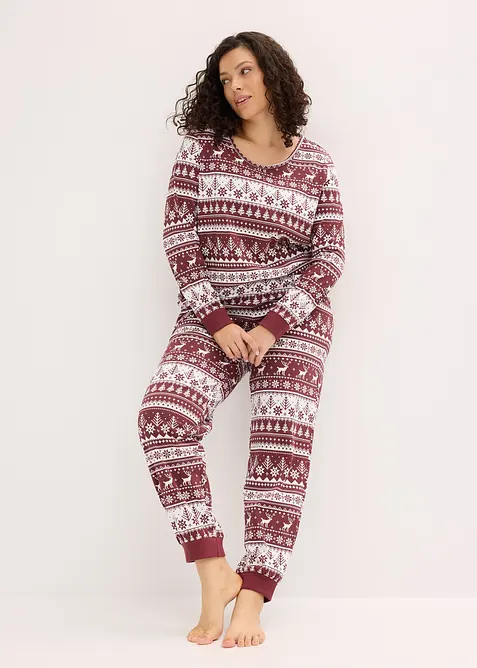 Pigiama in puro cotone biologico, bonprix