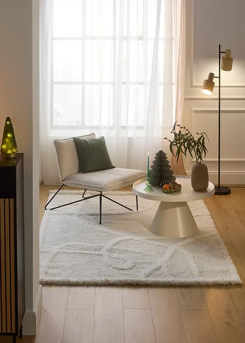 Poltrona con struttura di metallo, bonprix