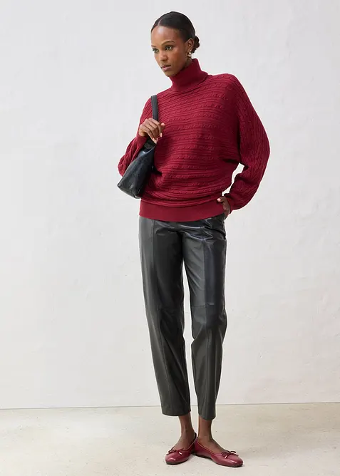 Maglione con lana merino, bonprix