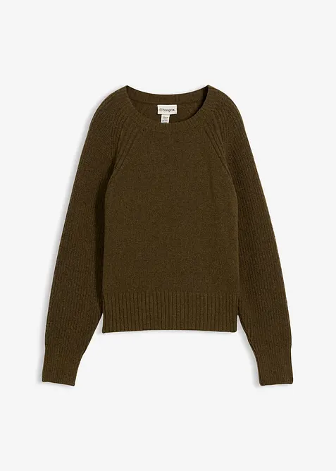 Maglione in misto lana, bonprix